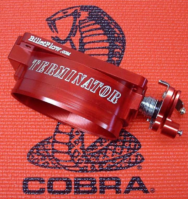 BilletFlow Throttle body Red - SVT Cobra 2003-2004